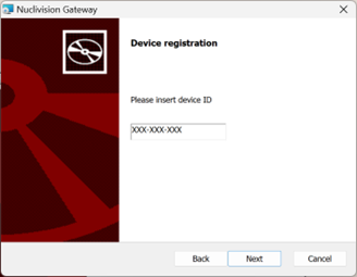 Device Registration